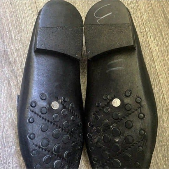 Saint Laurent Driving Penny Loafer Black Leather Size 10 Rive Gauche Drivers 44 main image 4